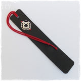 Root Chakra Customizable Leather Bookmark