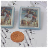 Greek Postage Stamp Brooch
