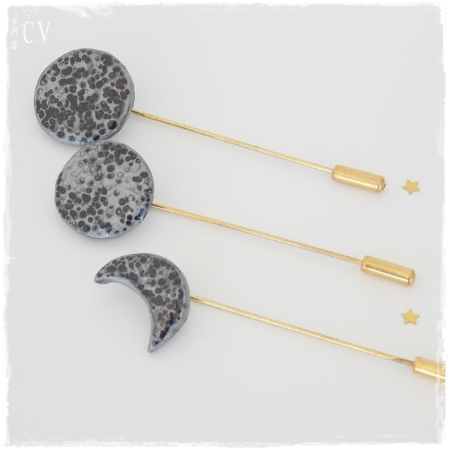 Moon Phases Stickpins
