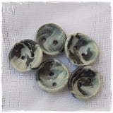 Small Grey Polymer Clay Buttons