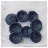 Mini Dark Blue Polymer Clay Buttons