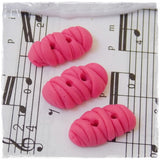 Pink Toggle Polymer Clay Buttons