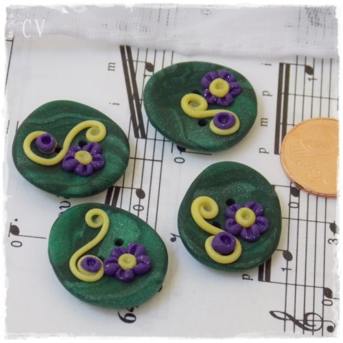Polymer Clay Buttons