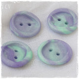 Pastel Purple Polymer Clay Buttons