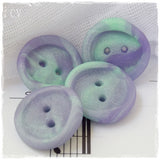 Small Round Polymer Clay Buttons