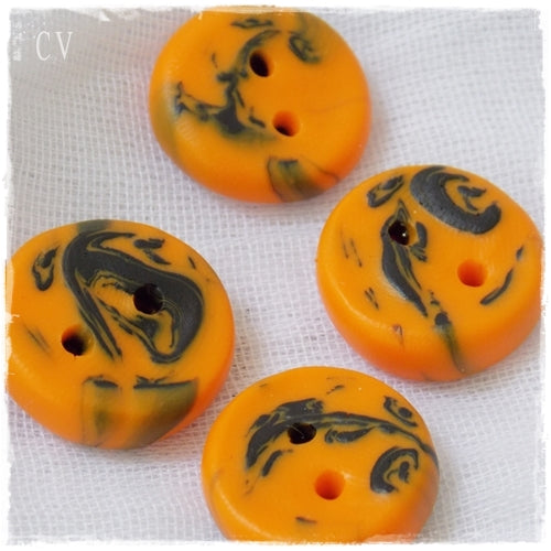 Artistic Polymer Clay Buttons