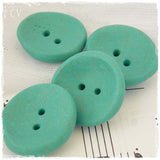 Turquoise Polymer Clay Buttons