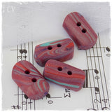 Handmade Polymer Clay Toggle Buttons