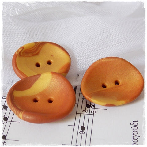 Oversized Copper Buttons