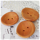 Extra Large Copper Polymer Clay Buttons