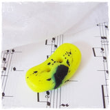 Neon Artistic Polymer Clay Button