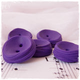 Gothic Purple Polymer Clay Buttons