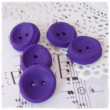 Dark Purple Large Buttons
