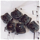 Handmade Artistic Black Buttons