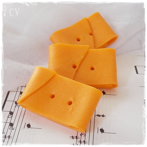 Canary Yellow Oversized Buttons