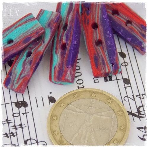 Unique Handmade Toggle Buttons