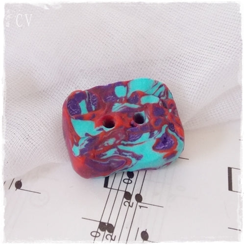Giant Polymer Clay Button