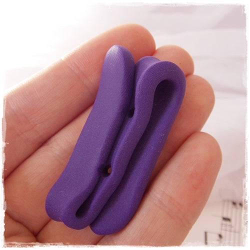 Oversized Purple Toggle Button