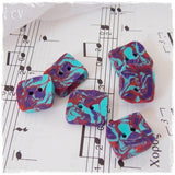 Artistic Handmade Polymer Clay Buttons