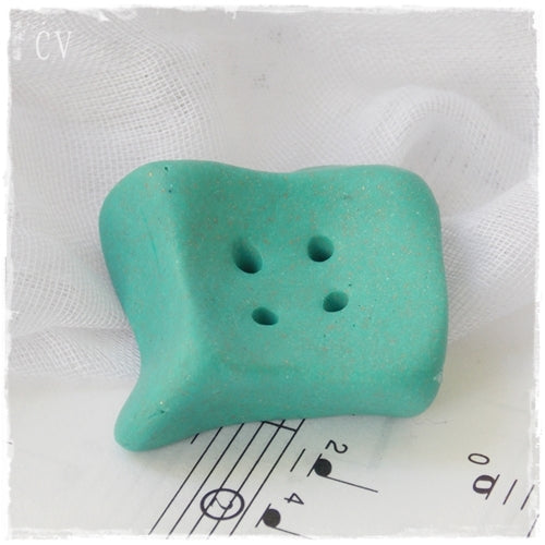 Jumbo Polymer Clay Button