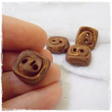 Unique Polymer Clay Buttons for Knitting Projects