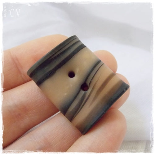 Oversized Polymer Clay Button
