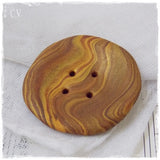 Large Brown Button