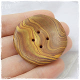 Artistic Polymer Clay Button