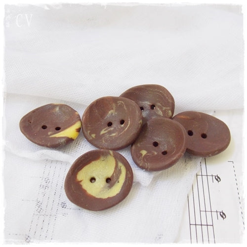 Handmade Polymer Clay Buttons