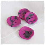 Handmade Artistic Polymer Clay Buttons