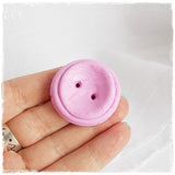 Giant Pastel Pink Button