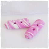 Pastel Pink Toggle Buttons