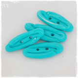 Artistic Sea Blue Toggle Buttons