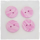 Handmade Baby Pink Buttons