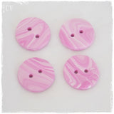 Handmade Baby Pink Buttons