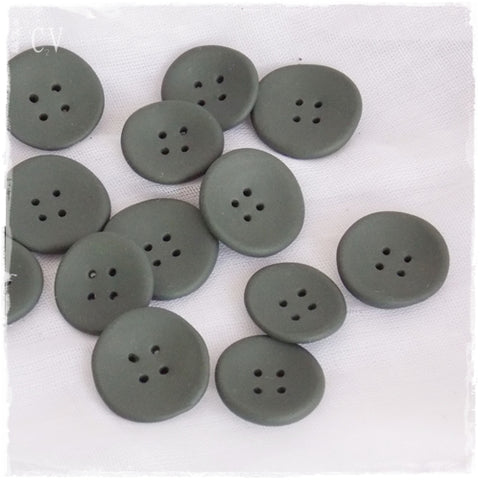 Oversized Olive Green Buttons