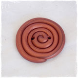 Giant Spiral Polymer Clay Button