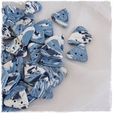 Navy Blue Polymer Clay Buttons