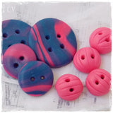 Oops: Blue & Pink Button Assortment