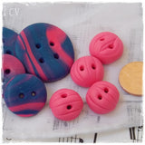 Oops: Blue & Pink Button Assortment