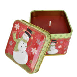 Christmas Tin Box Candle