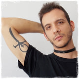 Celtic Knot Unisex Leather Collar