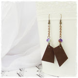 Tribal Leather Earrings