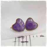 Dainty Heart Stud Earrings