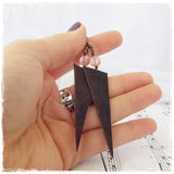Gypsy Dangling Leather Earrings