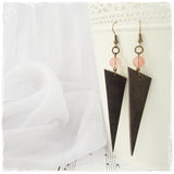 Yoga Tribal Leather Earrings