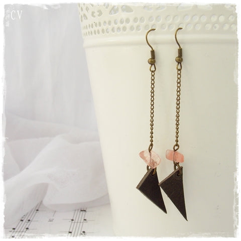 Extra Long Dainty Chain Earrings