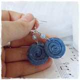 Hand-Sculptued Polymer Clay Nautical Earrings
