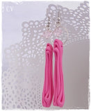 Handmade Polymer Clay Pastel Pink Earrings