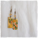 Symbolic Klimt Dangling Earrings